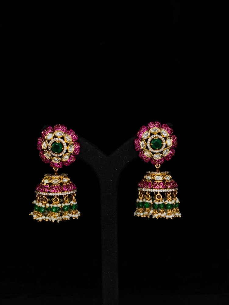 Moissanite Earrings ( Ear Cuff 12 )