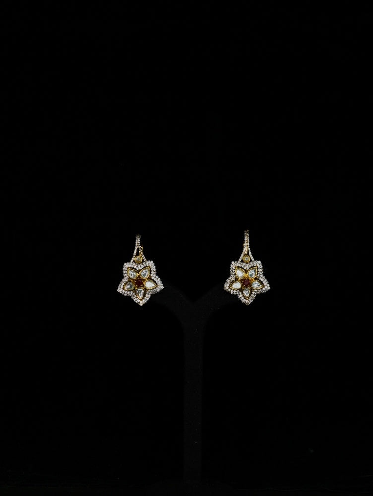 Moissanite Earrings ( Ear Cuff 16 )