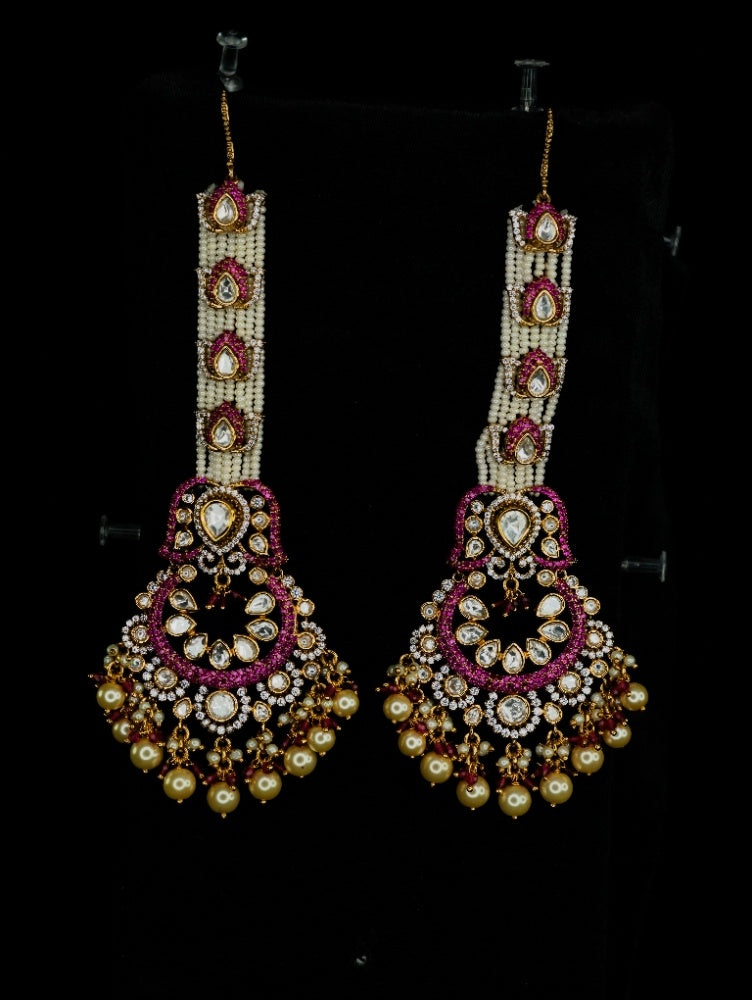 Moissanite Earrings ( Ear Cuff 17 )