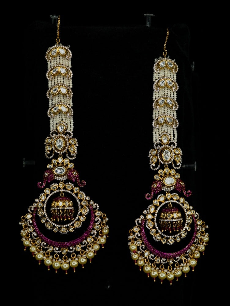 Moissanite Earrings ( Ear Cuff 20 )