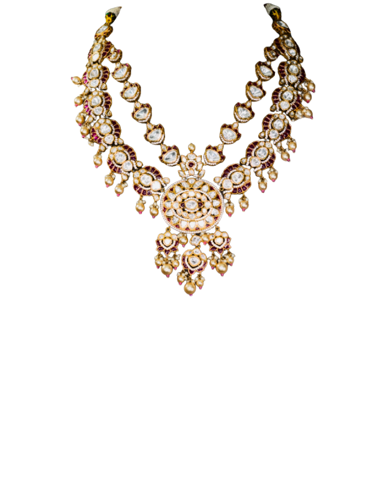 Rajwadi Long necklaces 11