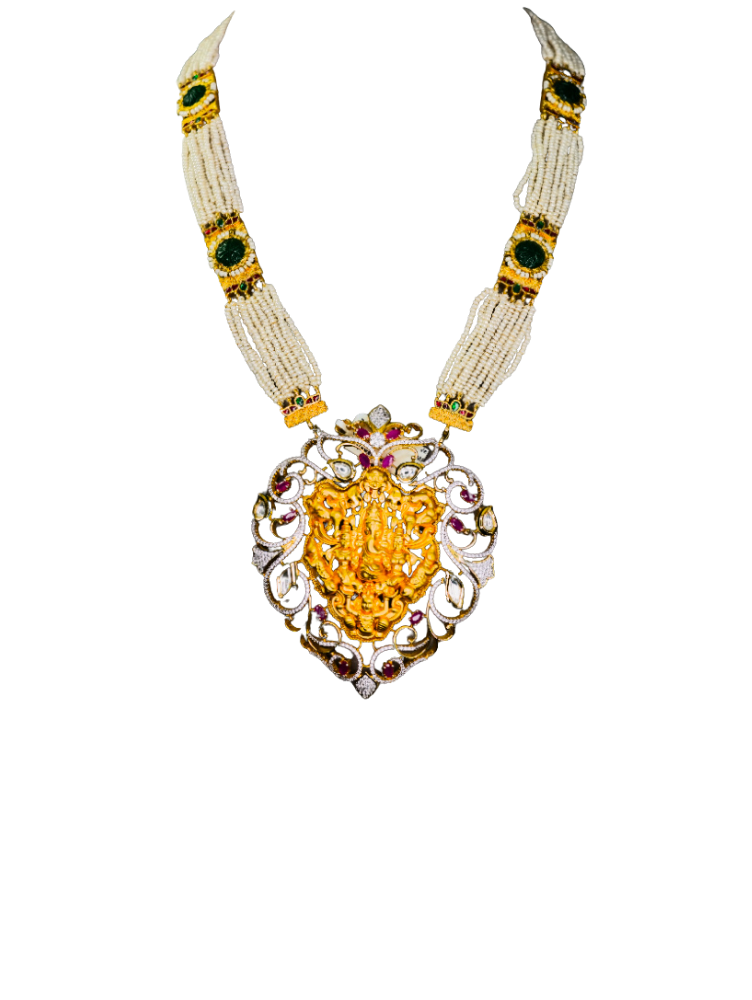 Rajwadi Long necklaces 17