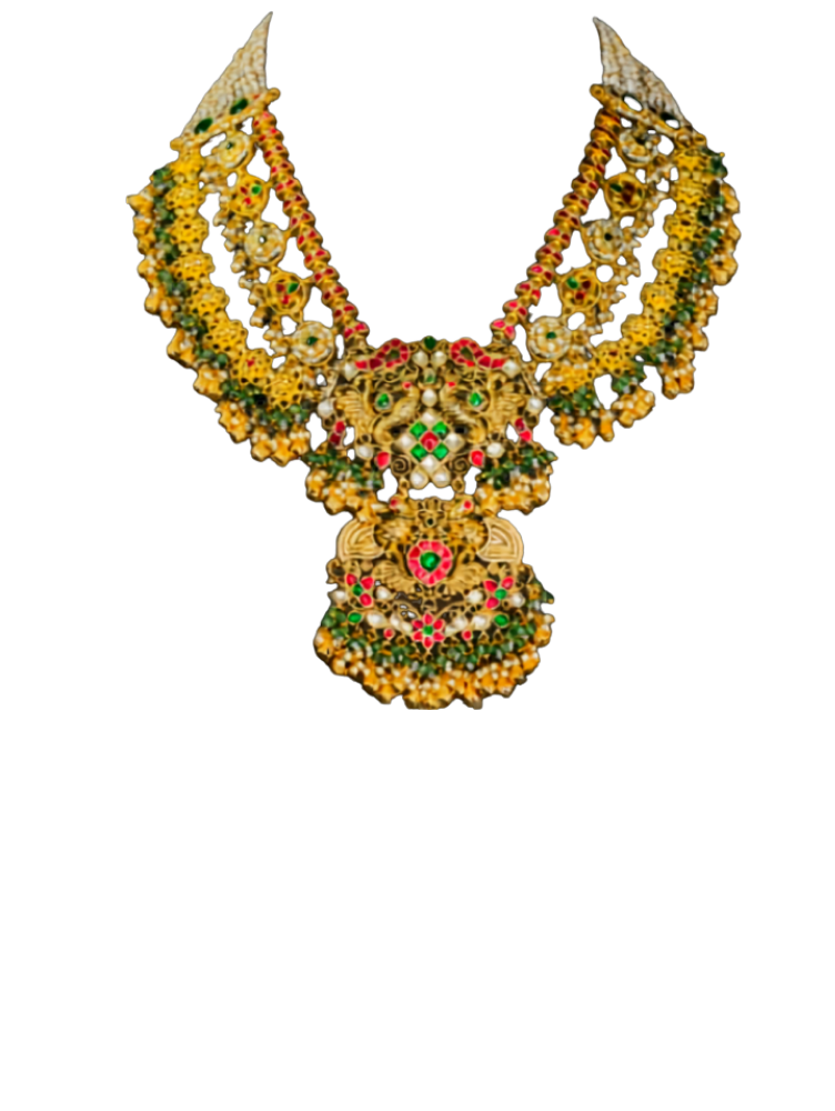 Rajwadi Long necklaces 02