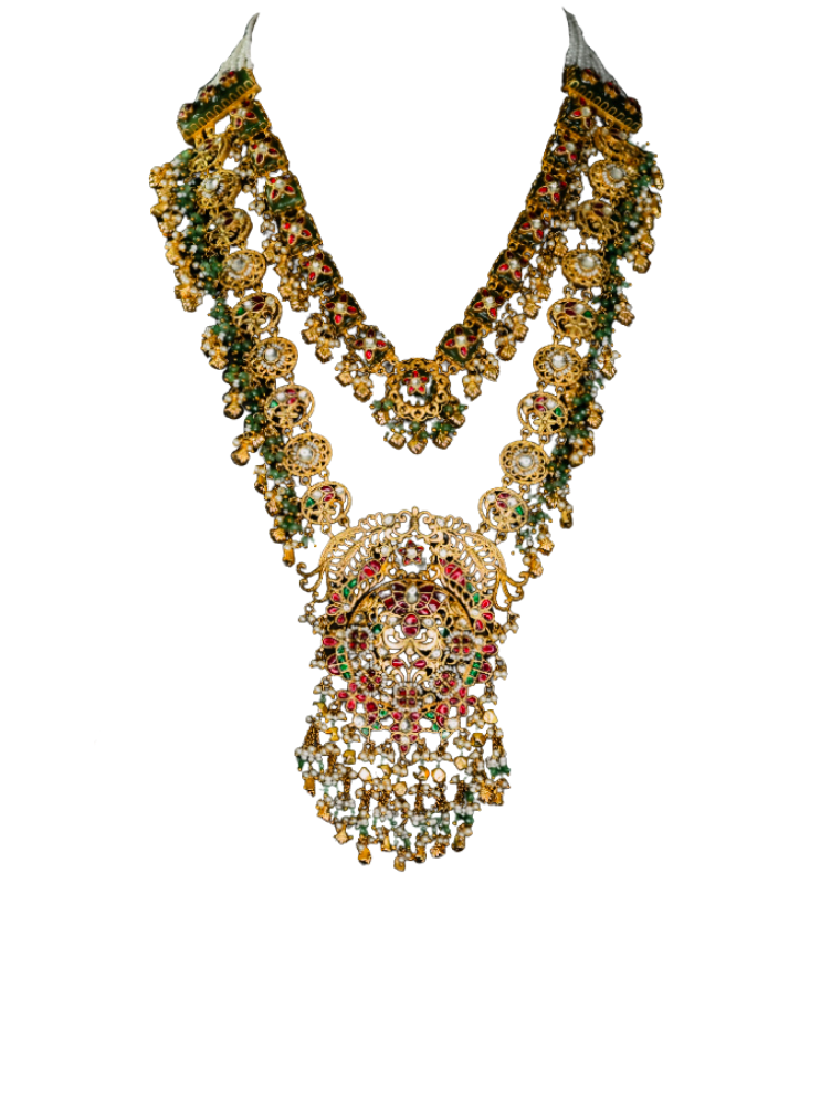 Rajwadi Long necklaces 23