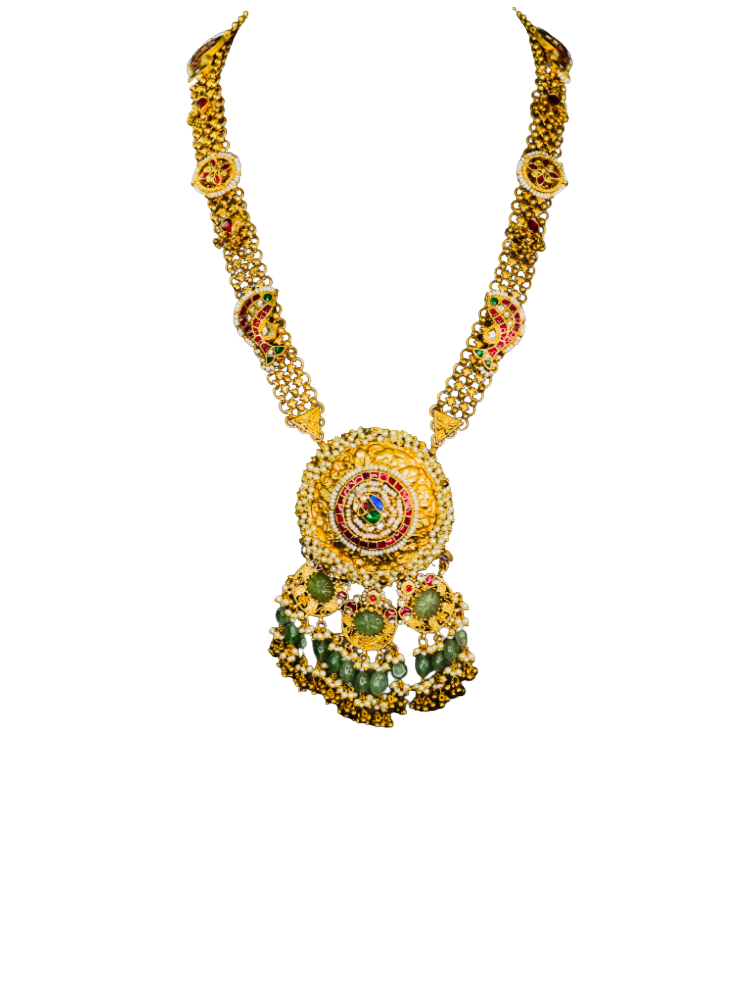 Rajwadi Long necklaces 08