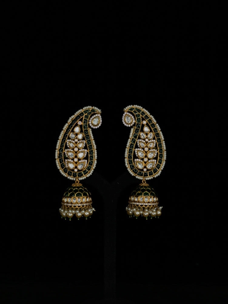 Moissanite Earrings ( Ear Cuffs 02 )