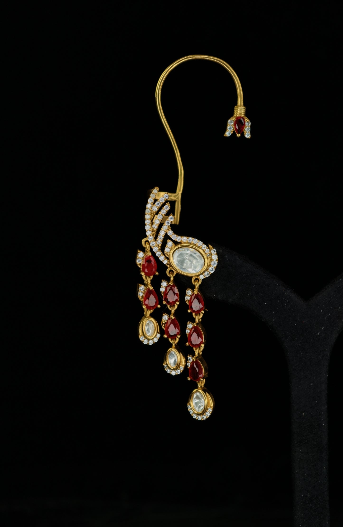 Moissanite Earrings ( Ear Cuffs 33 )