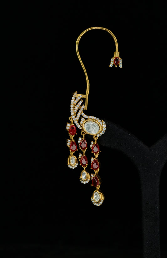 Moissanite Earrings ( Ear Cuffs 33 )