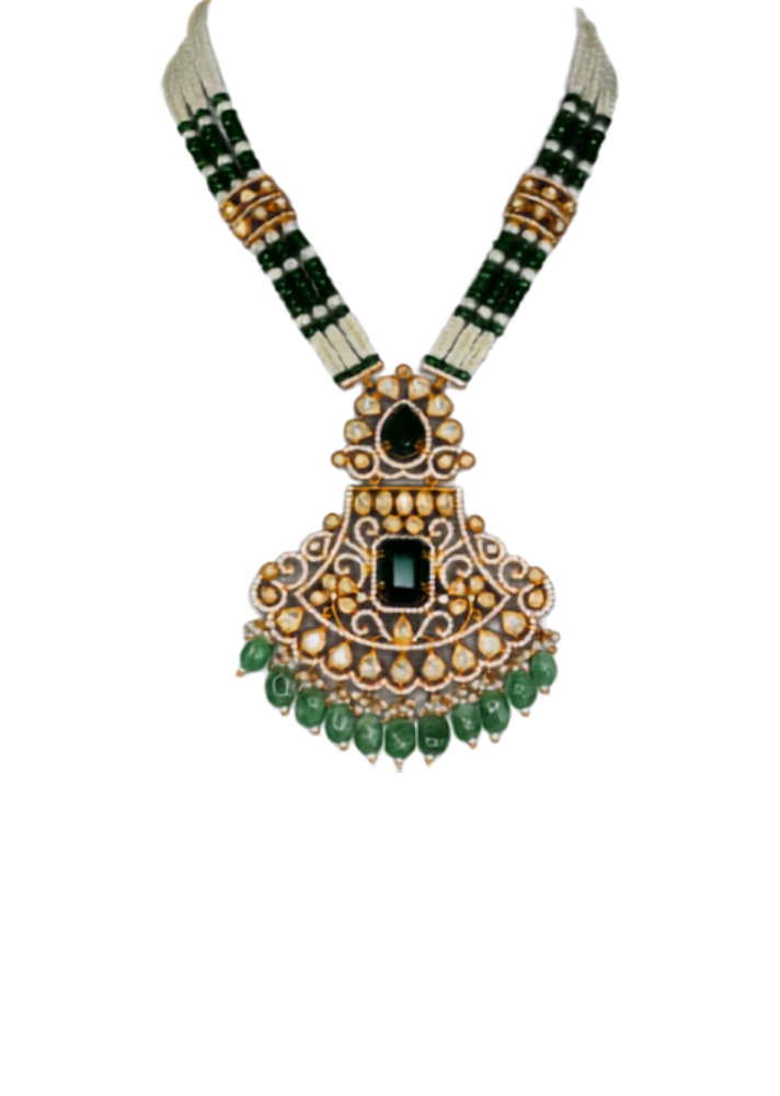 Moissanite long necklace 16