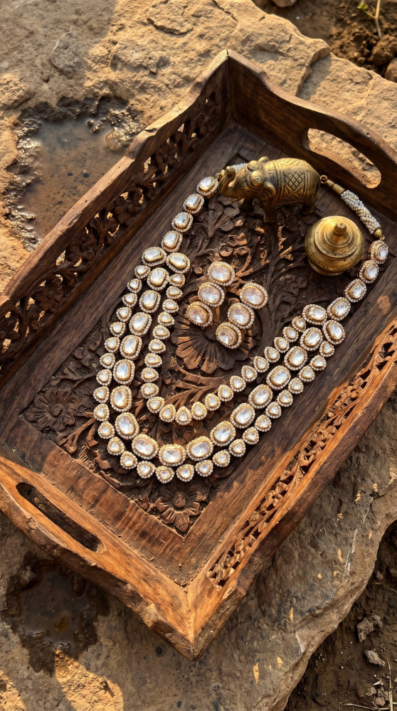 Moissanite long necklace 17