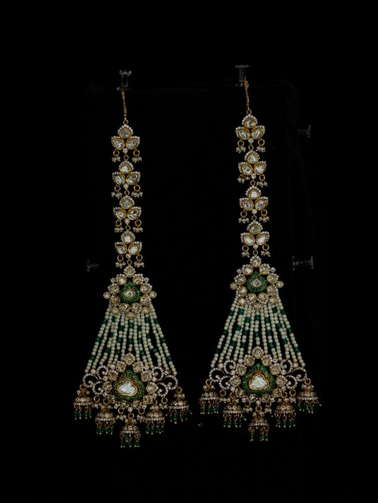 Moissanite Earrings ( Ear Cuff 18 )