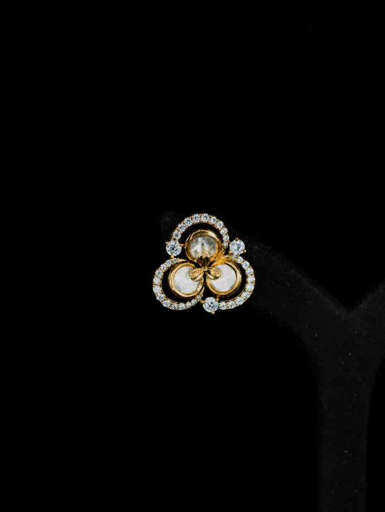 Moissanite Earrings ( Ear Cuff 07 )