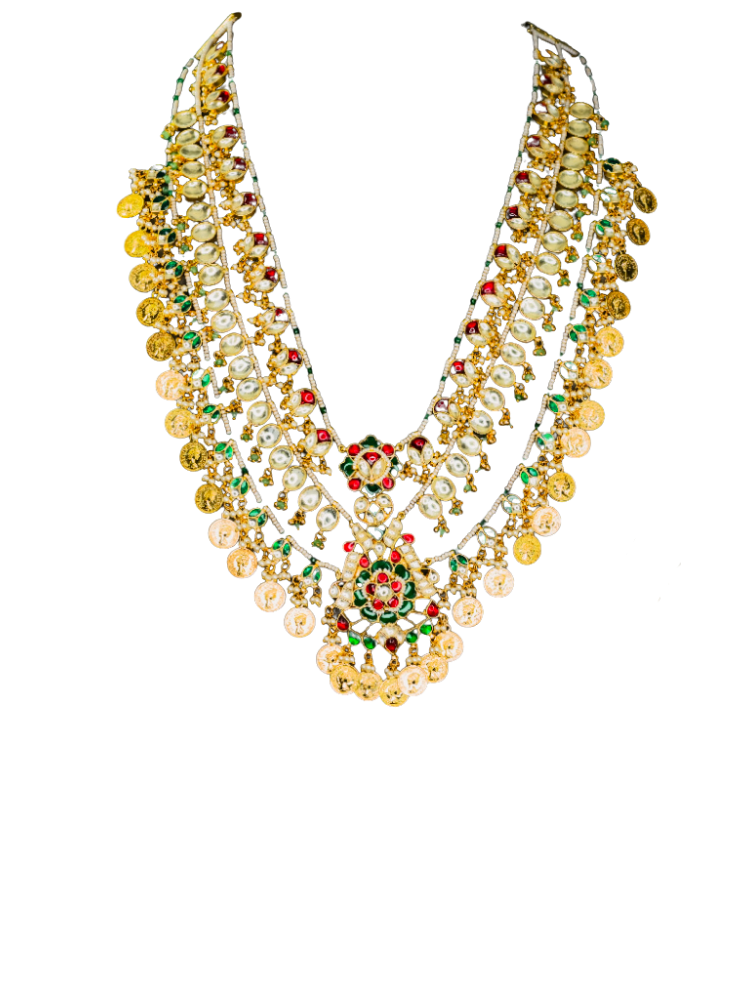 Rajwadi Long necklaces 14