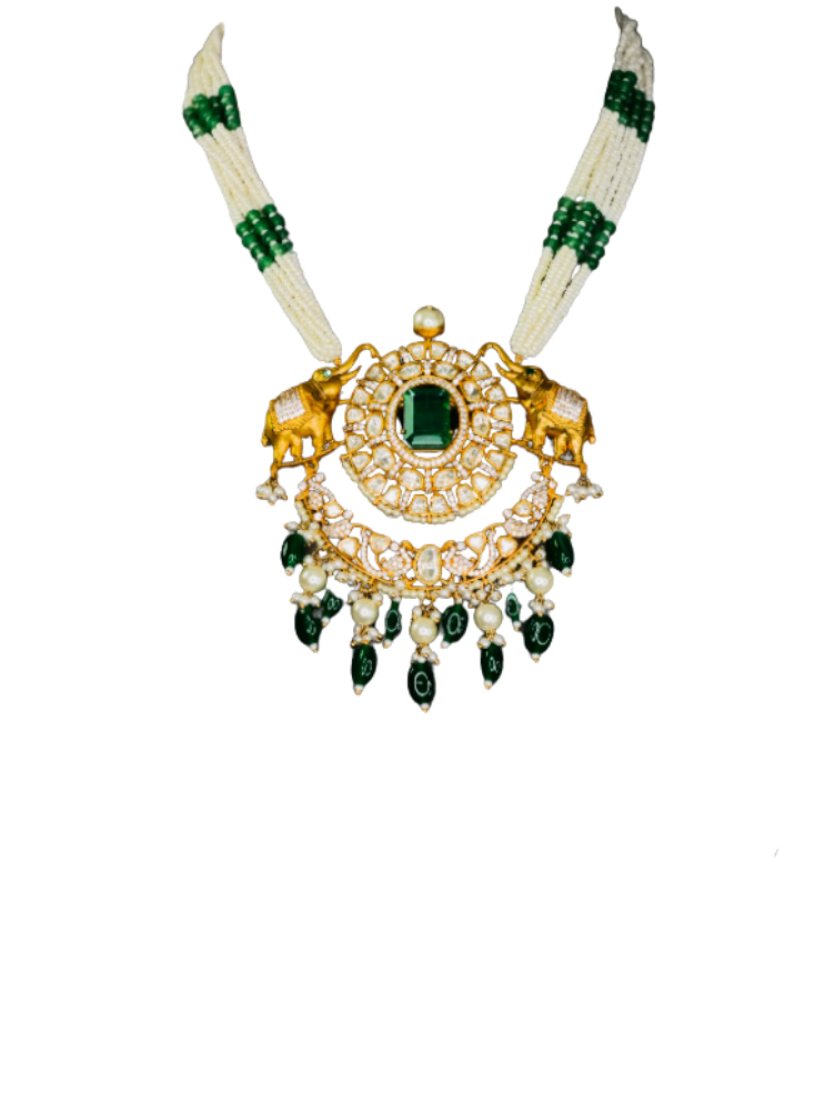 Moissanite long necklace 13