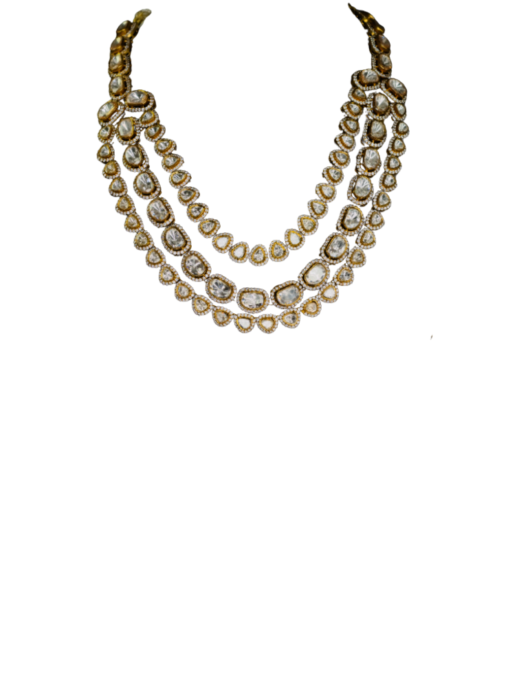 Moissanite long necklace 17