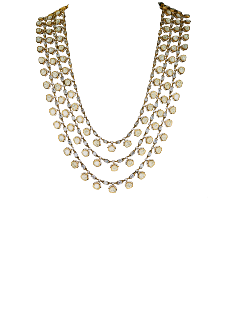 Moissanite long necklace 18