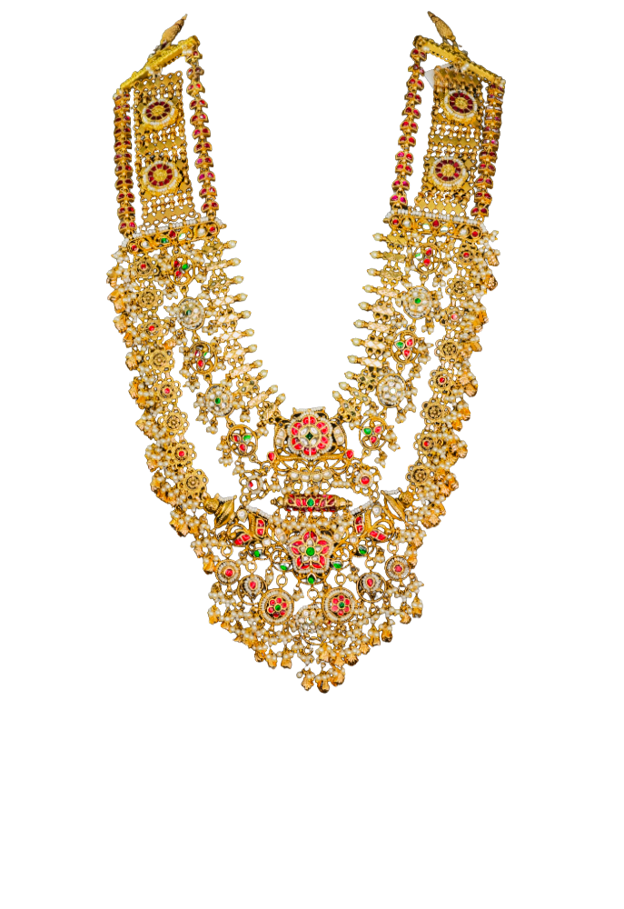 Rajwadi Long necklaces 06