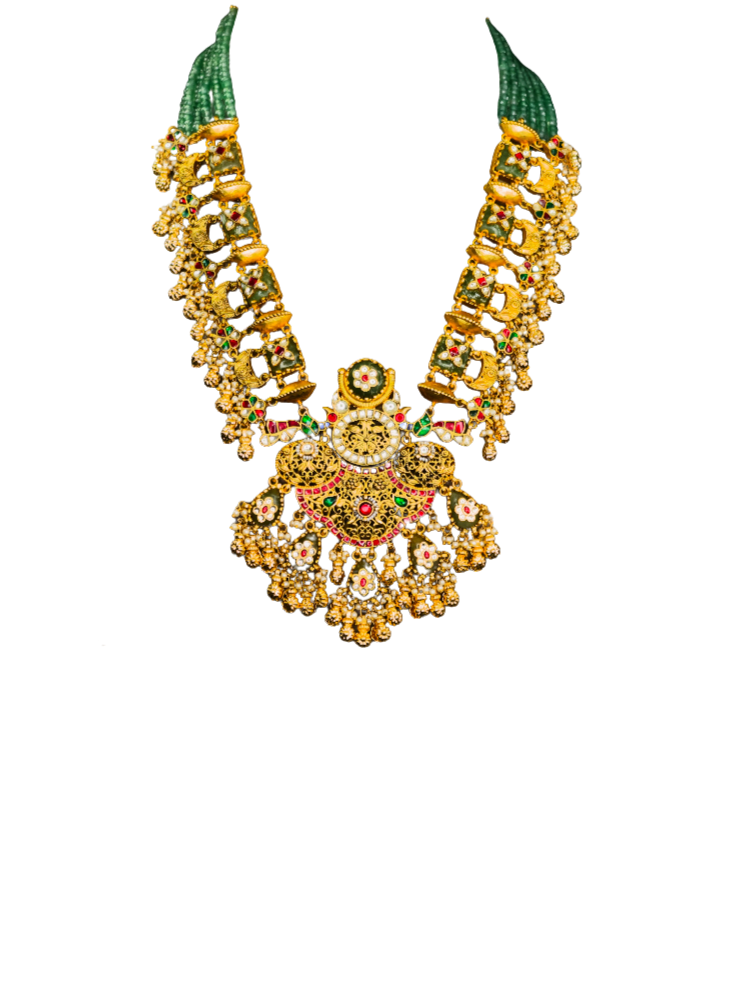Rajwadi Long necklaces 07
