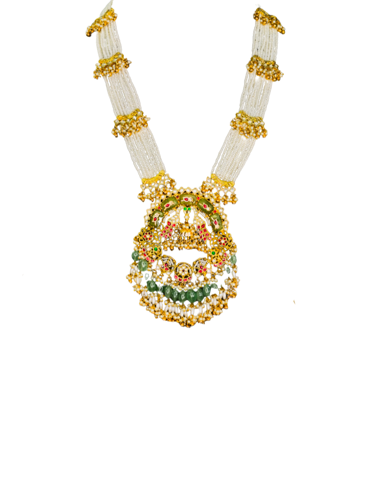 Rajwadi Long necklaces 09