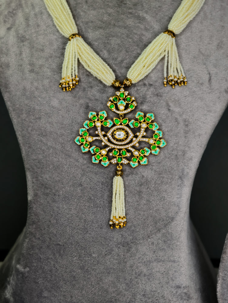 Moissanite long necklace 21