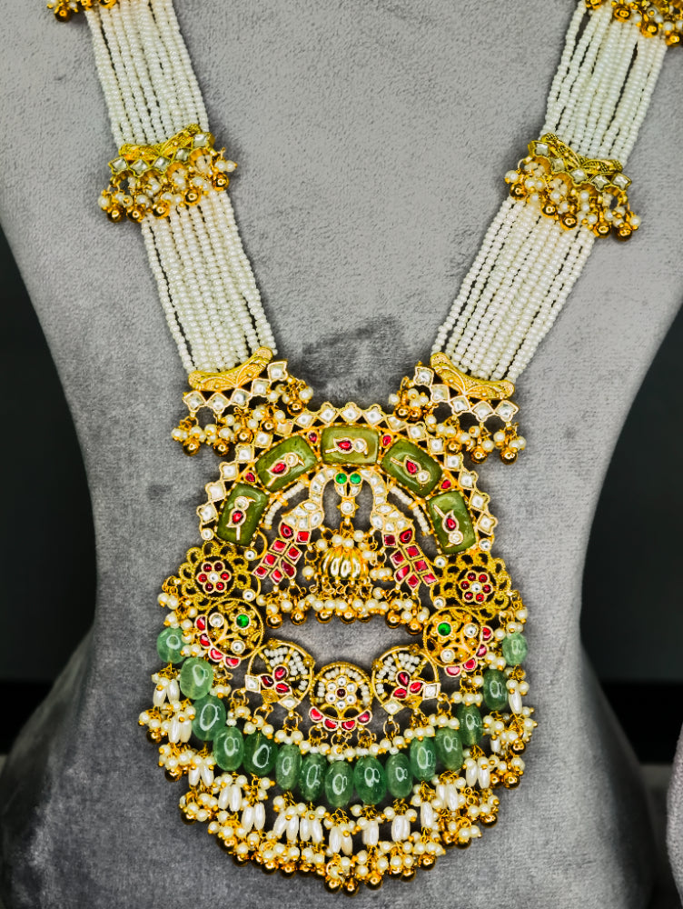 Rajwadi Long necklaces 09