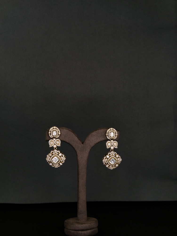 Moissanite long necklace 03