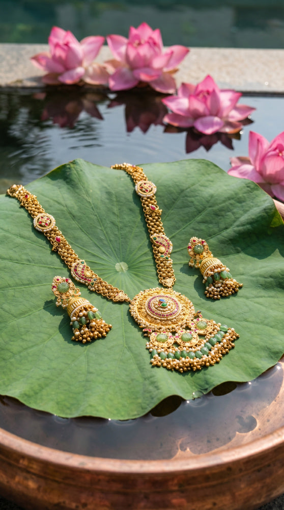 Rajwadi Long necklaces 10
