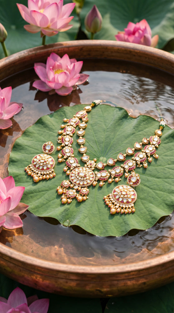 Rajwadi Long necklaces 11