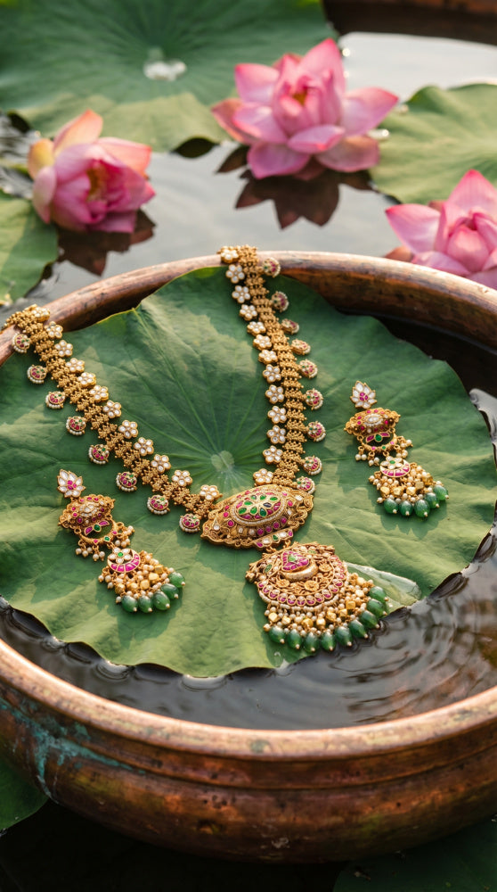 Rajwadi Long necklaces 12