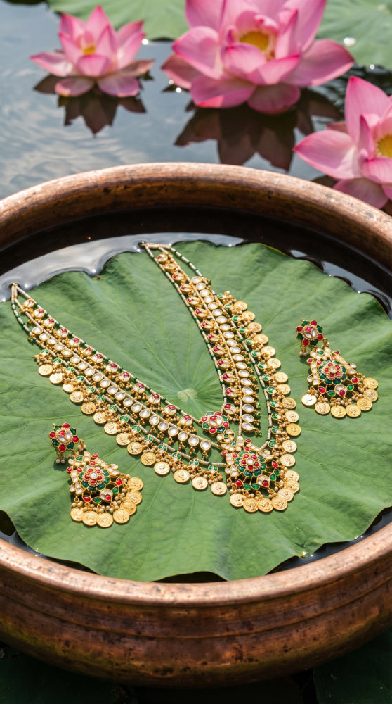 Rajwadi Long necklaces 14
