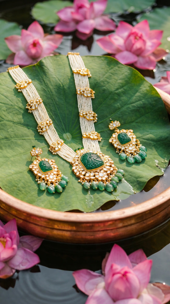 Rajwadi Long necklaces 15