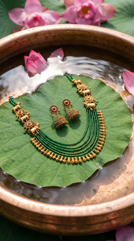 Rajwadi Long necklaces 16