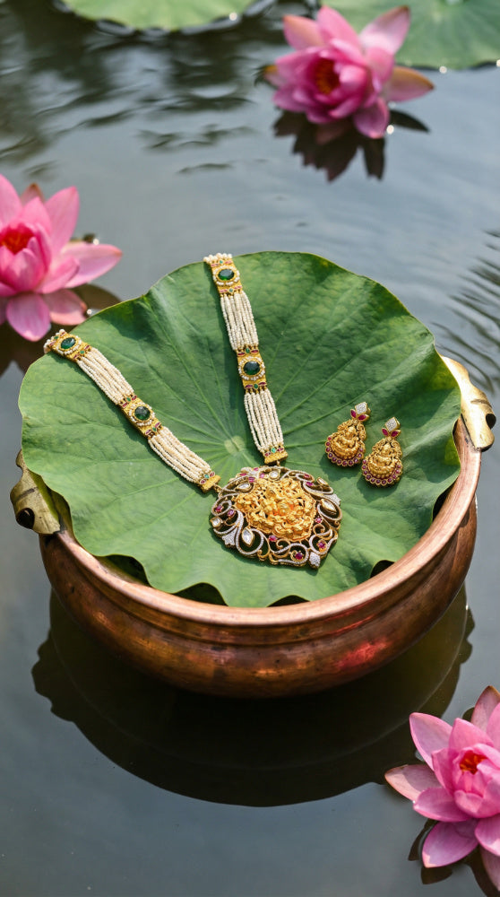 Rajwadi Long necklaces 17