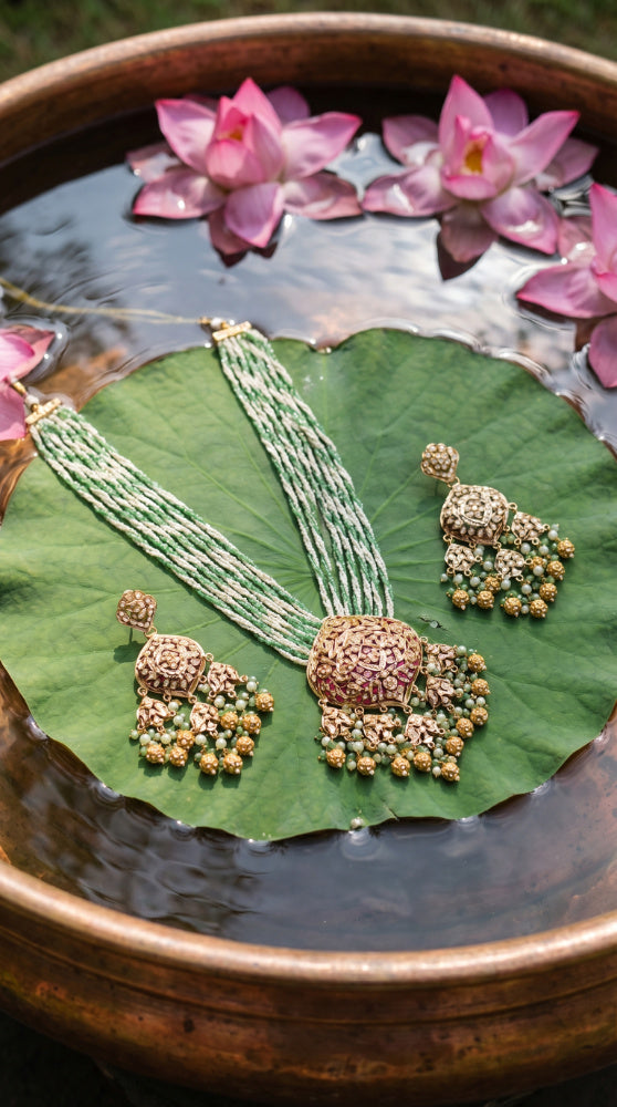 Rajwadi Long necklaces 19