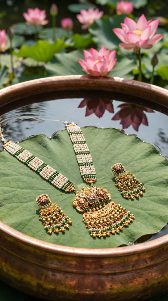 Rajwadi Long necklaces 21