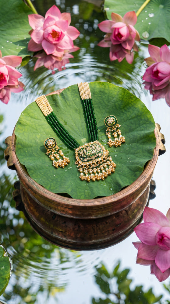 Rajwadi Long necklaces 22