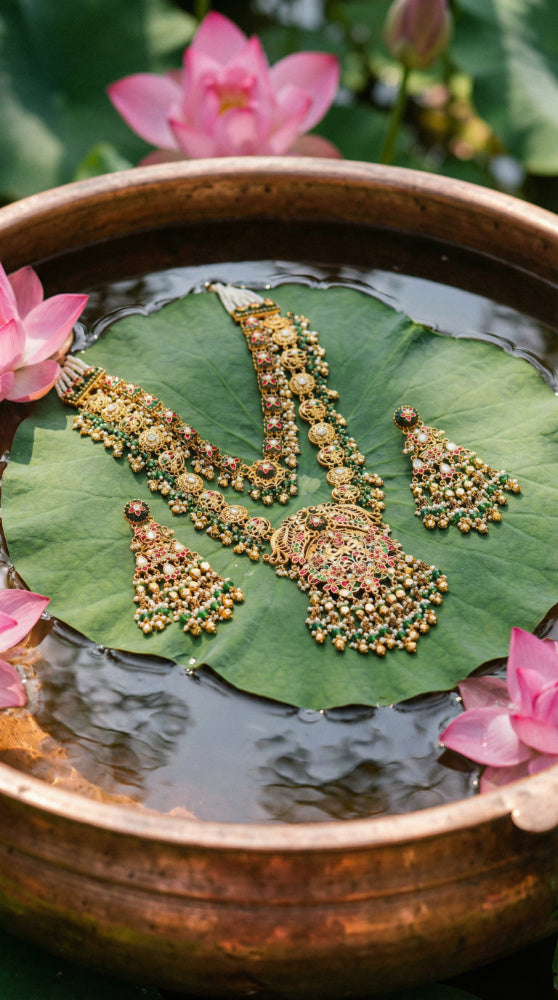 Rajwadi Long necklaces 23