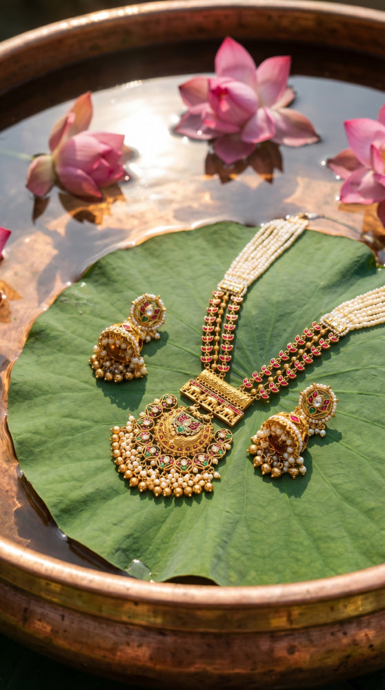 Rajwadi Long necklaces 24