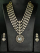 Moissanite long necklace 03