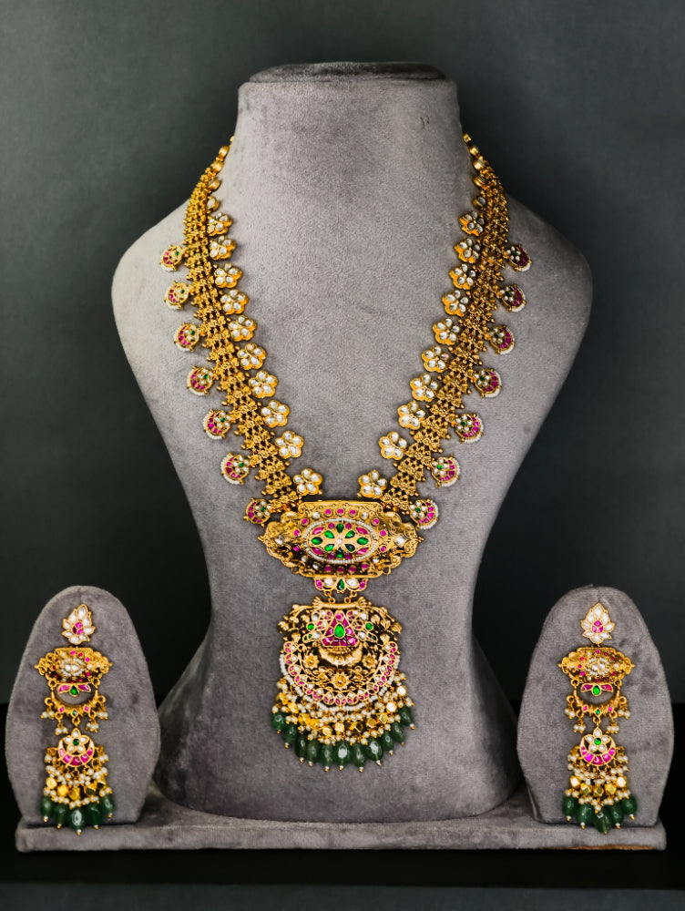 Rajwadi Long necklaces 12
