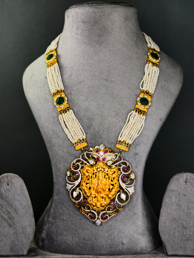 Rajwadi Long necklaces 17