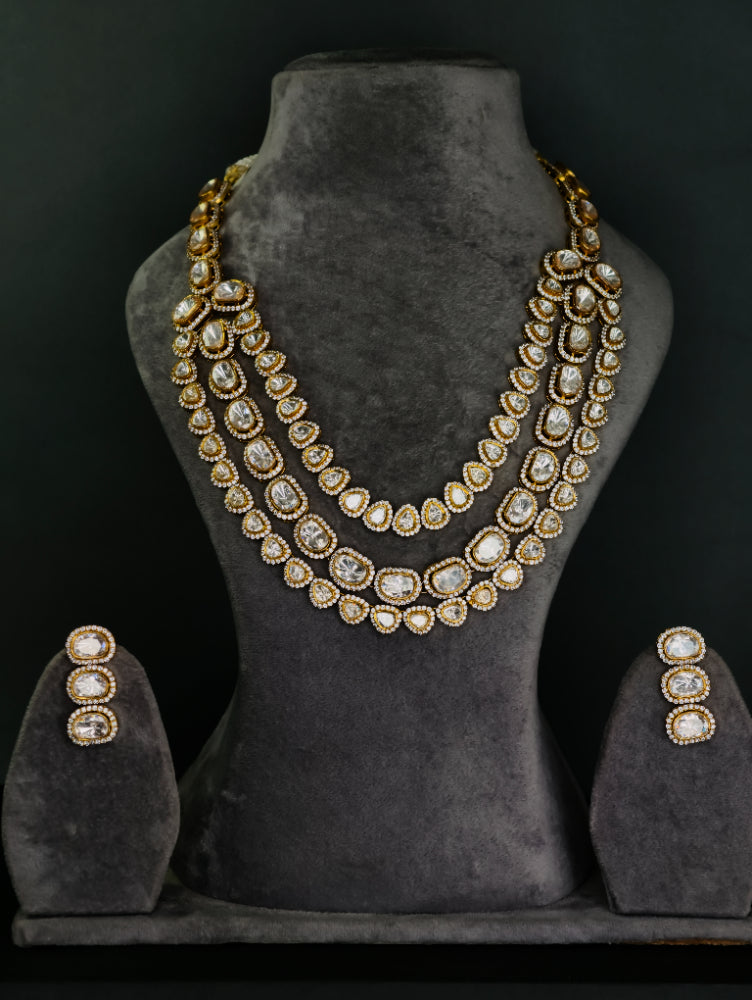 Moissanite long necklace 17