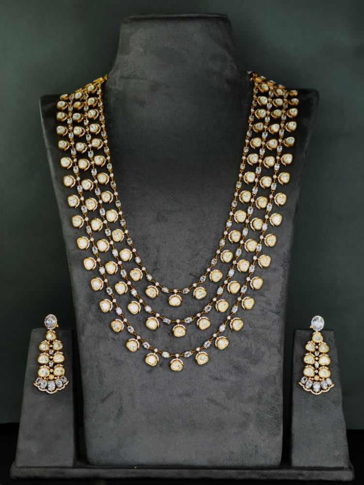 Moissanite long necklace 18