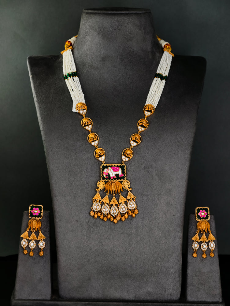 Rajwadi Long necklaces 20