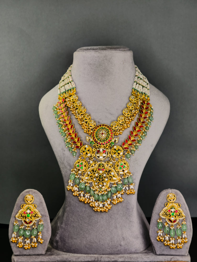 Rajwadi Long necklaces 05