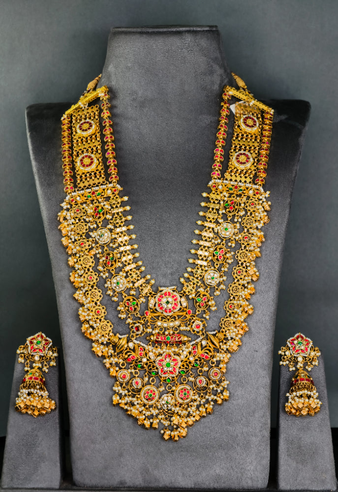 Rajwadi Long necklaces 06