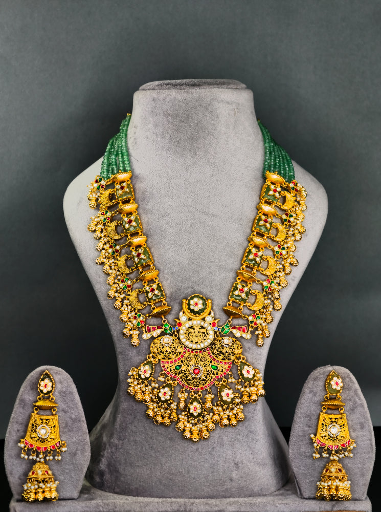 Rajwadi Long necklaces 07