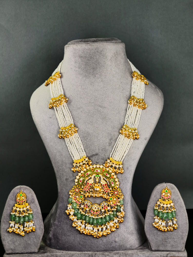 Rajwadi Long necklaces 09