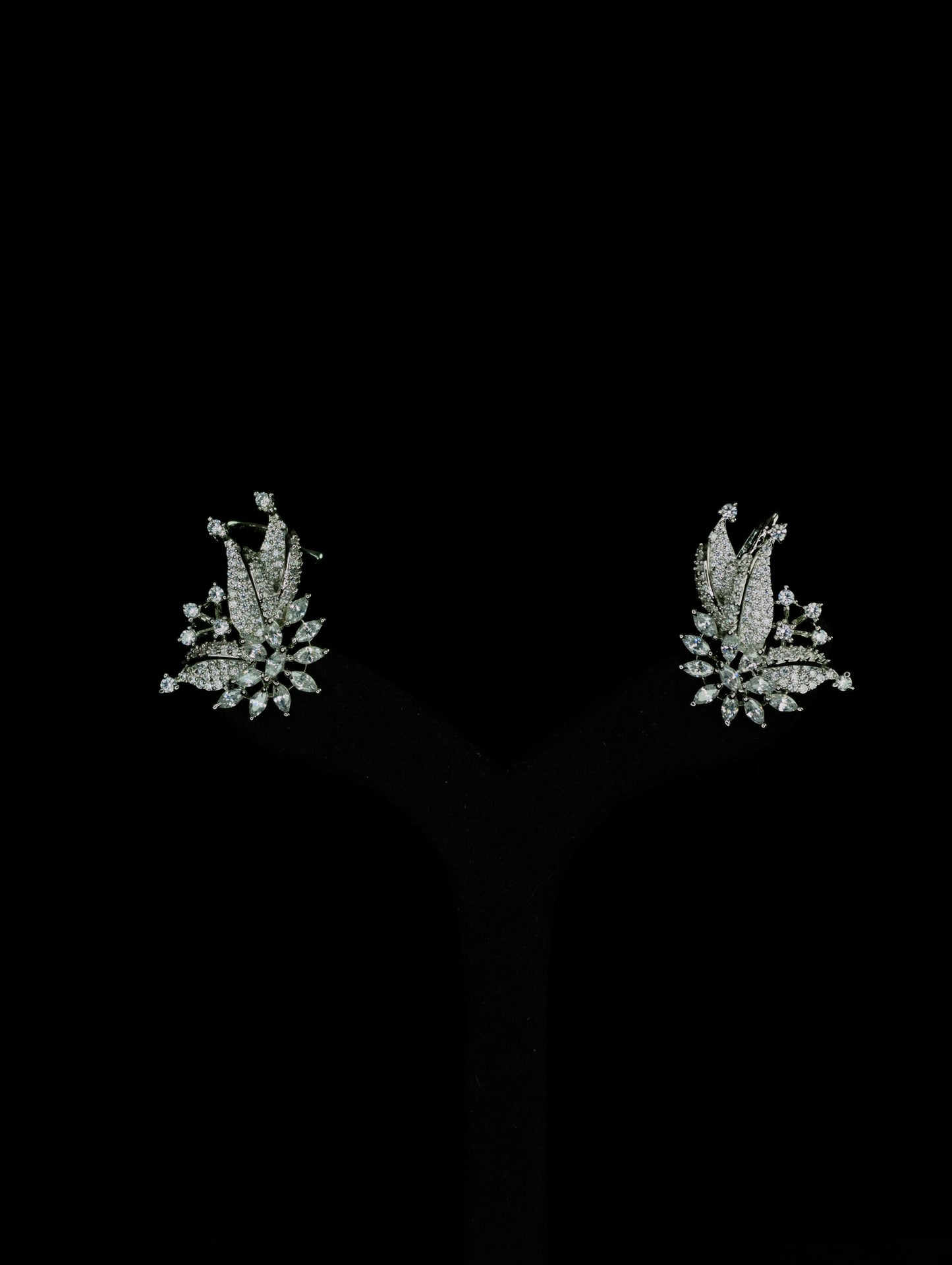 Moissanite Earrings ( Ear Cuffs 49 )