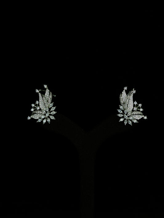 Moissanite Earrings ( Ear Cuffs 49 )
